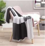 Allied Home Sweater Knit Throw, 60"L x 50"W