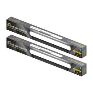 Koda Multi-Directional LED Shop Light, 2-pack 46" 8000 Lumens Light