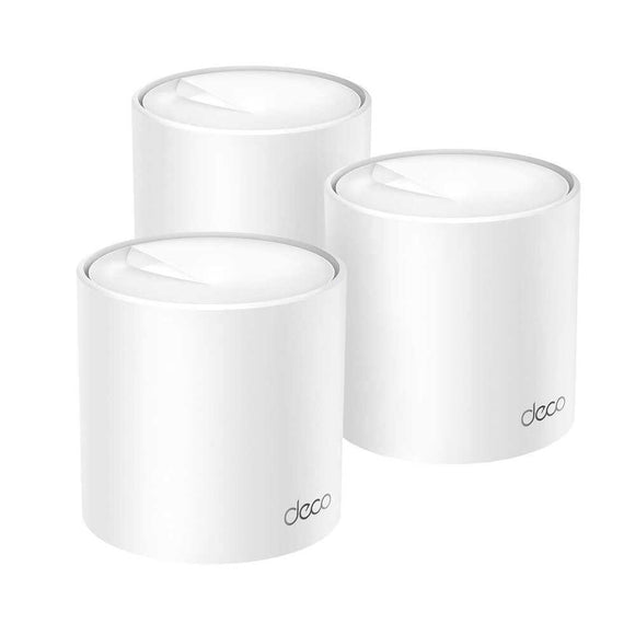 TP-Link Deco AX5000 Mesh Wi-Fi 6 Routers, 3 Pack