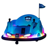 Flybar 12V GLOW Bumper Car, 4 Years - 9 Years, Spins 360 Degrees