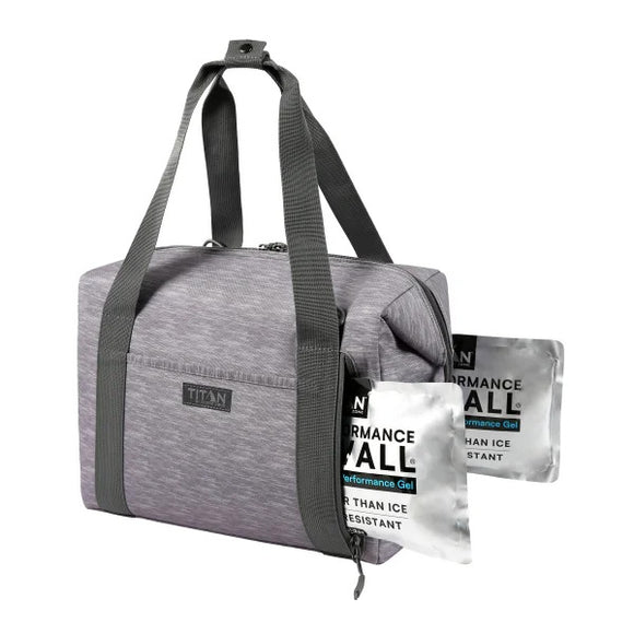 Titan Insulated CarryALL Cooler with Ice Walls, Shoulder Strap & Tote Cooler