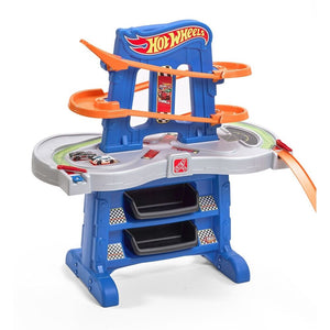 Step2 Hot Wheels Road Rally Raceway, 8-Feet Riding Rrack Racing Platform