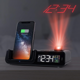 La Crosse Technology Wattz Projection Alarm Clock with Smart  Charger