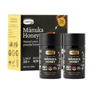 Comvita Certified UMF 20+ (MGO 829+) Raw Manuka Honey 8.8 oz (2-pack)