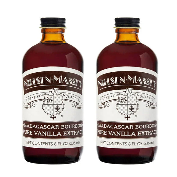 Nielsen-Massey Madagascar Bourbon Pure Vanilla Extract, 2-pack (8oz each)