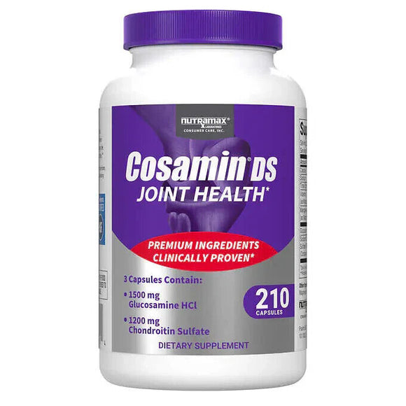 Cosamin DS Joint Health with Glucosamine & Chondroitin, 210 Capsules