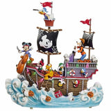 Disney Pirate Ship with Lights and Music, 13.7” (L) × 7.6” (W) × 14.9” (H)