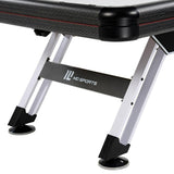 MD Sports 89" Steel Leg Air Powered Hockey Table, LED Light-up Scorer