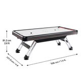MD Sports 89" Steel Leg Air Powered Hockey Table, LED Light-up Scorer