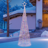 10' LED Cone Tree with 2000 LED Micro Lights