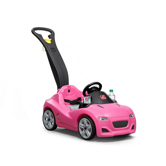 Step2 Pink Whisper Ride Cruiser Push Car, Kid's Ride-on Car