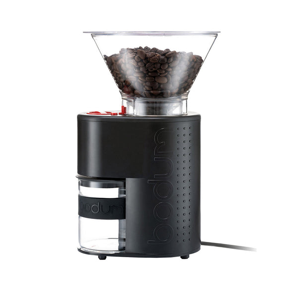 Bodum Bistro Burr Coffee Grinder, Electric Burr Coffee Grinder Adjustable Grind with 12 Settings