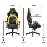 DPS PRO Bravent Elite Gaming Chair, Multi-Position, Height Adjustable, Reclining