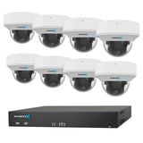 AvertX 16-CH 4K NVR Security Camera System with 8TB HDD and 8 4K Cameras