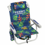 2-Pack Tommy Bahama Beach Chair, Lay Flat, Reclining, Adjustable, Storage