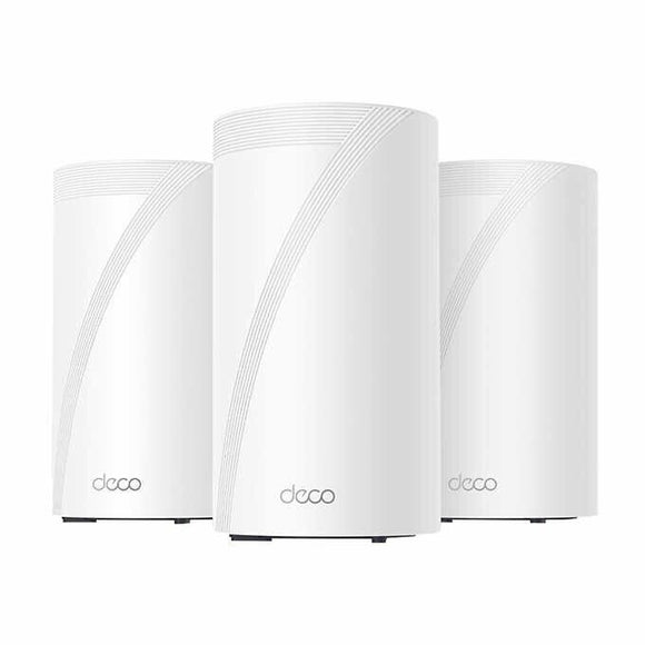 TP-Link Quad-Band Mesh Wi-Fi 7 Router Whole Home Wireless System, 3 Pack