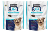 Kirkland Signature 8-In-1 Multi-Benefit Soft Chews Health Supplement For Dogs, 250-count