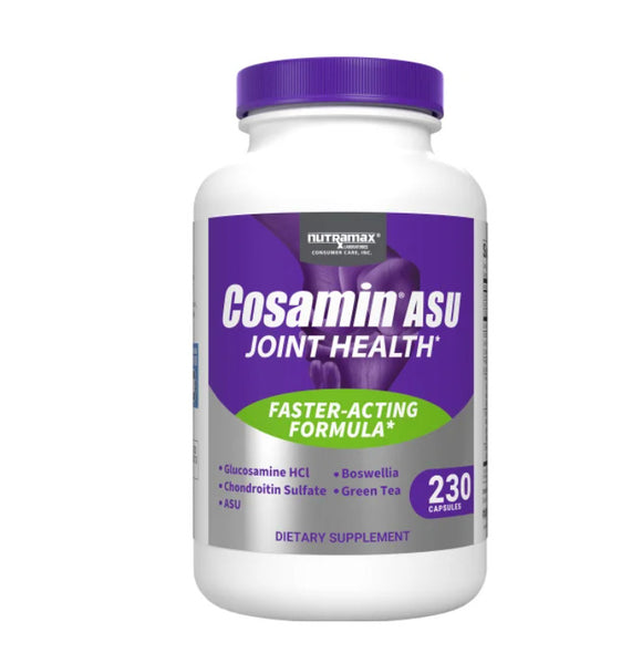 Cosamin ASU Glucosamine & Chondroitin for Joint Health 230 Capsules