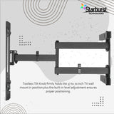 Starburst Technologies 37-70” Full Motion TV Wall Mount