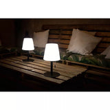 2-pack Light Your Patio Cordless Mini Lamp with Rechargable Batteries