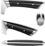 Cangshan Rainier Series German Steel Forged 8-piece Knife Block Set