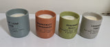 Bellevue Luxury Candles,10 oz, 4-pack Soy Blend Candles