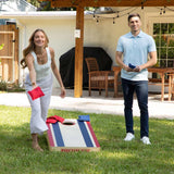 Backyard Hero Official Tournament Size Bean Bag Toss Cornhole Set