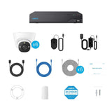 Reolink 8-Channel 4K+ UHD 12MP 6-Cam Wired Security System