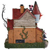 Disney Haunted Party House with Lights & Music, 12.5” (L) × 9.4” (W) × 12.5” (H)