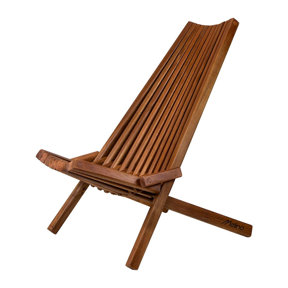 Melino Wooden Tall Backrest Folding Chair