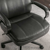 True Innovations Office Chair with Memory Foam, Mid-Back Manager Chair