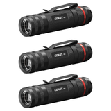 Coast PX1 565 Lumens LED Flashlight, 3-Pack