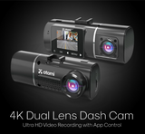 Atomi 4K Dual Lens Dash Cam with G-Sensor Technology