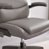 La-Z-Boy Manager Office Chair with Adjustable Recline & Flip-Up Armrest