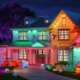 Govee 150ft Permanent Outdoor Lights Elite, Smart Festive RGBIC Lighting