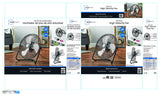 Mainstays 20" High Velocity Fan, Floor/Wall-Mount Fan
