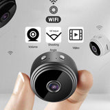 1080P Mini Wireless Hidden Camera, WiFi Security DVR Night Vision Cam