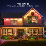 Govee 150ft Permanent Outdoor Lights Elite, Smart Festive RGBIC Lighting
