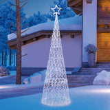 10' LED Cone Tree with 2000 LED Micro Lights