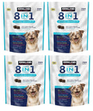 Kirkland Signature 8-In-1 Multi-Benefit Soft Chews Health Supplement For Dogs, 250-count