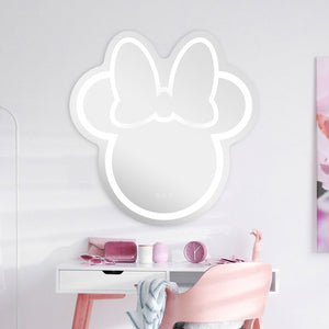 Impressions Vanity Company Minnie Mouse Smart Wifi LED Wall Mirror, 1.4” W x 28” L x 29” H