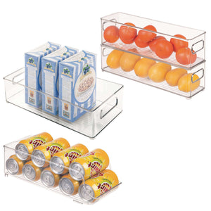  iDesign Plastic Fridge and Pantry Storage Bins