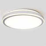 Artika Altitude 15 in. LED Modern Flush Mount Light, 5 CCT Chrome Color Changing