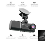 Atomi 4K Dual Lens Dash Cam with G-Sensor Technology