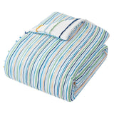 Mason And Mollie Stripes Twin XL Bedding Set, 6 Piece Set