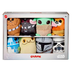 8 Pack Mattel 5" Cuutopia Plush, Star Wars, Marvel, or Pixar Characters