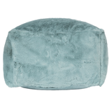 Brentwood Originals Bristol Faux Fur Pouf, 20" L x 20" W x 12" H