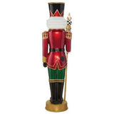 6' Nutcracker with LED Lights & Music - 25 LED Lights Decor - Indoor/Outdoor Use