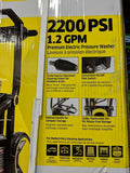 Karcher 2200 PSI Electric Pressure Washer Includes Turbo Nozzle + 11" Surface Cleaner