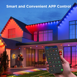 Govee 150ft Permanent Outdoor Lights Elite, Smart Festive RGBIC Lighting